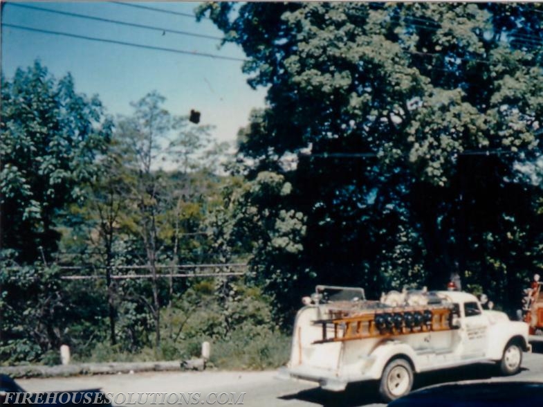 Former Engine 149; 1950s Chevrolet donated by the North Salem Improvement Society